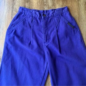 Vintage Rocky Mountain Jeans NWT Purple 29x31 Medium Western Deadstock